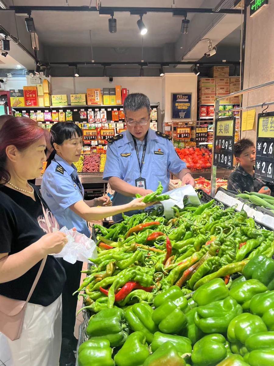 國(guó)基路所開(kāi)展食用農(nóng)產(chǎn)品安全快速檢測(cè) 守護(hù)群眾“菜籃子”安全
